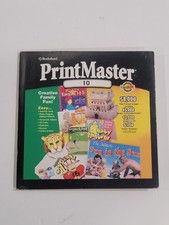 PrintMaster 10 PC CD-ROM - 58,000 images, Windows Print Master