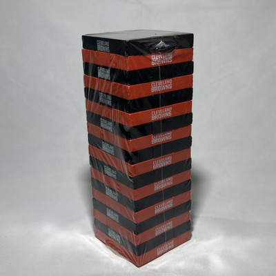 NFL Cleveland Browns Table Top Stackers Game New Sealed
