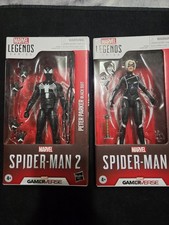 Spider-Man Marvel Legends Gamerverse Black Suit Symbiote Black Cat 6'