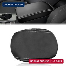 Black Car Armrest Storage Box Lids Car Center Console Armrest Cover Protector Co