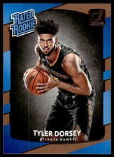 2017-18 Donruss Tyler Dorsey Rookie Atlanta Hawks #157