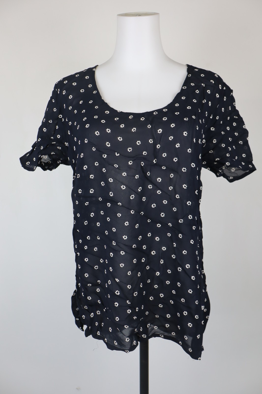 LUISA SPAGNOLI MAGLIA DONNA TG L WOMAN T-SHIRT CASUAL VINTAGE MANICA CORTA
