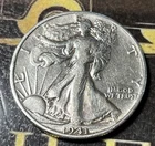 1941 Silver Walking Liberty Half Dollar