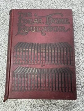 Vintage The Ideal Home Educator Forty Great Books Illustrated Hardcover