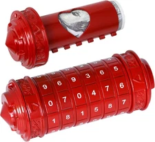 VIGIamy Cryptex Da Vinci Code Numeric Puzzle Box,Metal Money & Jewelry Puzzle Bo