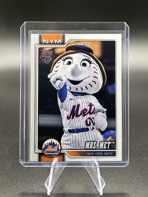2026 Topps Series 1 Mrs. Met New York Mets Mascot #M-14 Celebrations