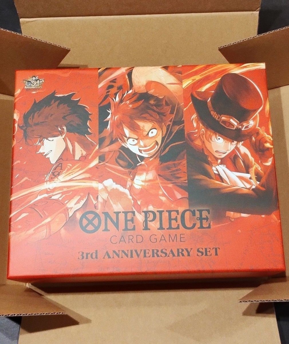 ONE PIECE Card Game 3rd ANNIVERSARY SET Japanese Box Factory