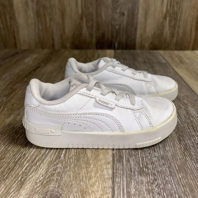 Puma Jada Youth US Size 10C White Sneaker Shoes Casual Leather 381992-01