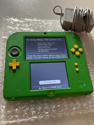 Nintendo 2DS Legend of Zelda Limited Edition Green & Brown w/ 64G