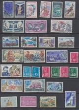 France Stamps 1970-1972 SG1883;1885/92;1895;1897/1901;1904/4d;1911/2;1919/21....