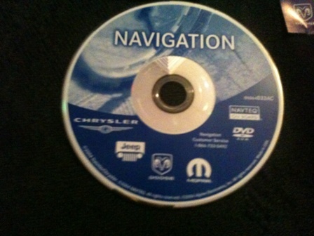 JEEP RAM 1500 2500 3500 Navigation DVD Disc 2003 03 04 - Bild 3 von 4