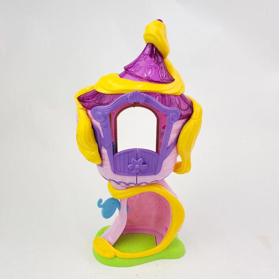Disney Princesa Pequeño Reino Rapunzels Stylin Tower con 2 figuras INCOMPLETA Foto 3 de 4