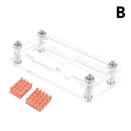 Für Single Board Pi Zero 2 W Acrylgehäuse Transparente L5E9 I4D4 O5 Hot W8T1 - Afbeelding 14 van 14