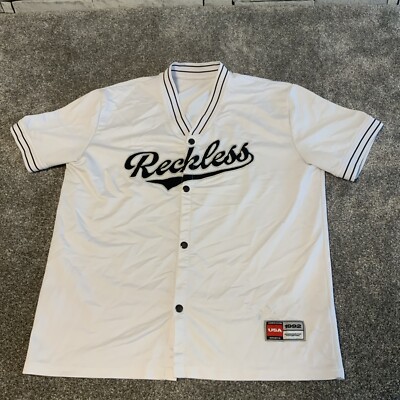 Vintage FSBN Reckless 1992 Herren Trikot weiß