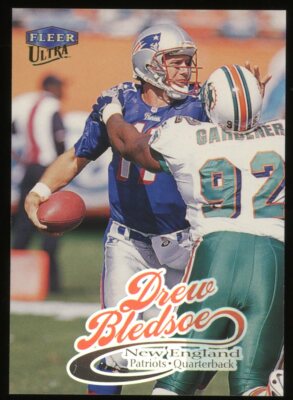 1999 Fleer Ultra Card #71 Drew Bledsoe Patriots