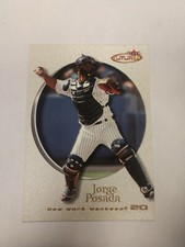 2001 Fleer Futures Baseball #31 Jorge Posada (PWE)