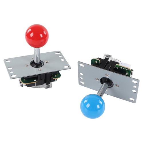 (Blue And Red)2 Player DIY Kit USB Board Game Encoder Joystick HG - Picture 18 of 23