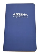 NEW! DENIK WRITER'S JOURNAL/NOTEBOOK LINED-Blue Soft Cover 8.25”x5.25” Abzena