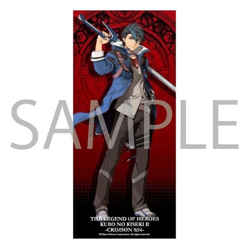 Legend Of Heroes Kuro No Kiseki Mini Bandera Van Arkride 90x200mm Falcom JP - Imagen 2 de 2