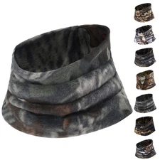 Winter Soft Neck Warmer Gaiter Windproof Ski Half Face Mask for Men Women