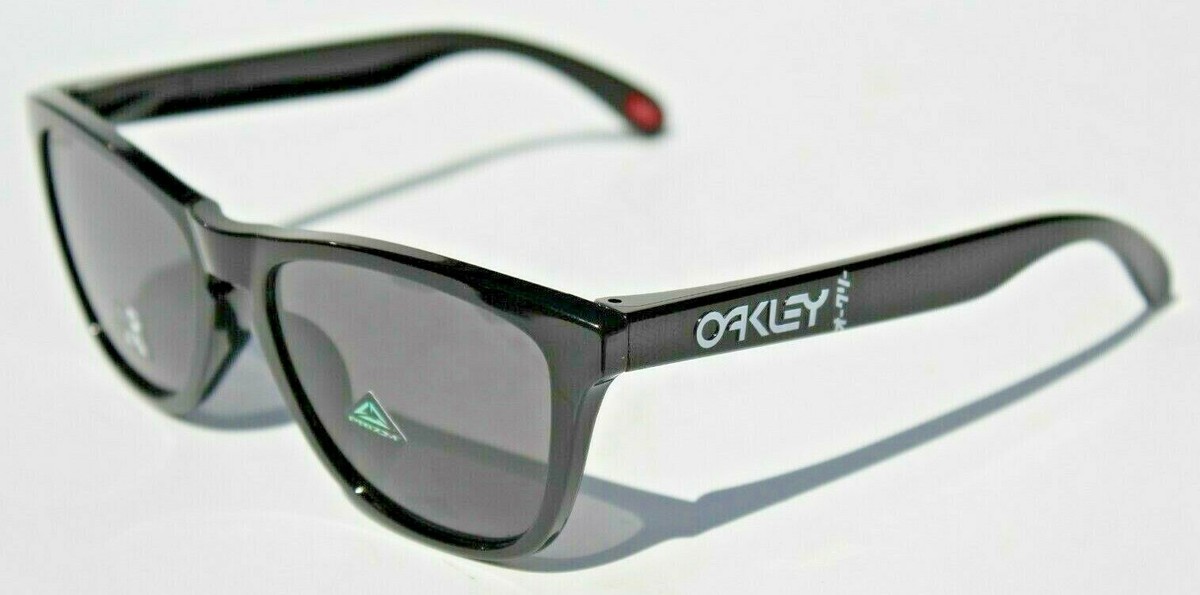 OAKLEY Frogskins ASIAN FIT Sunglasses Black/Prizm Grey JAPAN