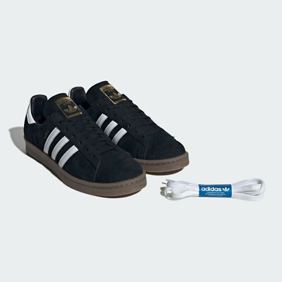 adidas Originals Campus 80S Core Black White Gum5 IH0386