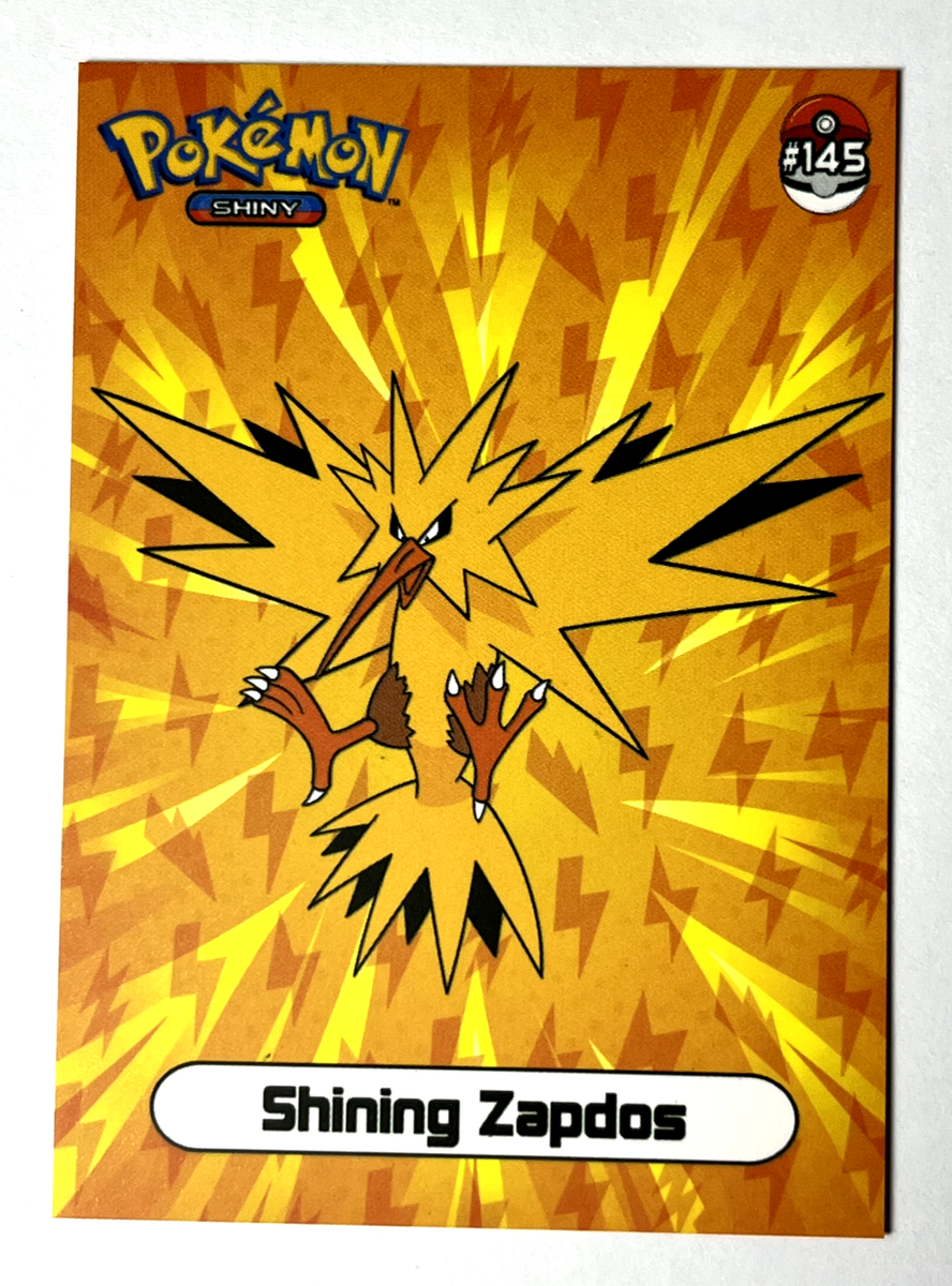 2024 SHINY POKEMON Card #145 ZAPDOS Kanto Peru Edition 2024 SHINY POKEMON Card #145 ZAPDOS Kanto Peru Edition