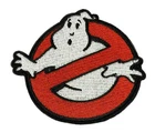 GHOSTBUSTERS movie logo iron-on embroidered patch HIGH-QUALITY! 3.5" stay-puft
