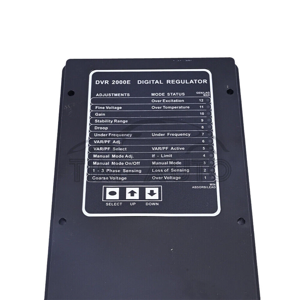 Regulador de tensão automático AVR para DVR DVR2000E Marathon DVR-2000E - Imagem 3 de 4