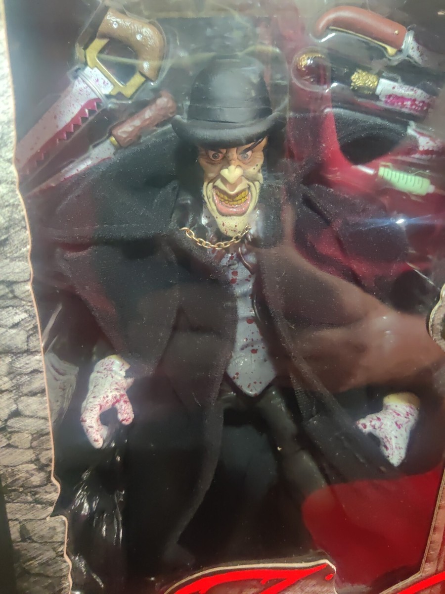 Jack The Ripper フィギュア MEZCO Jack The Ripper Action Figure Loose Open Mouth Derby Hat 2004