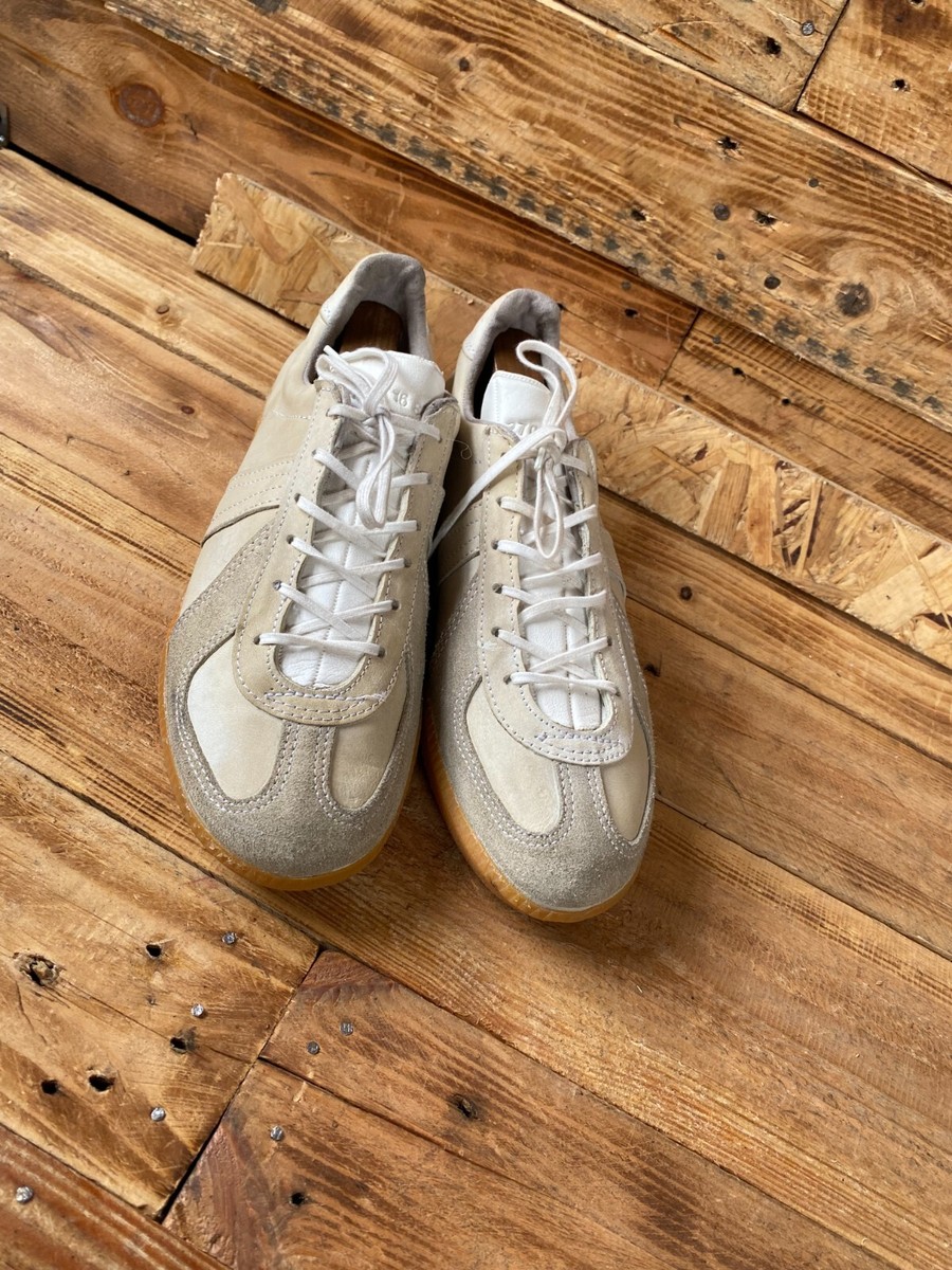 【EURO VINTAGE】German Trainer NEW GENUINE German Army Bundeswehr Vintage Leather Trainers