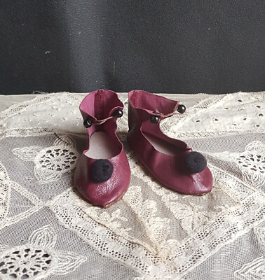 CHAUSSURES ANCIENNES POUR Poupée Ancienne EUR 25,00 - FR