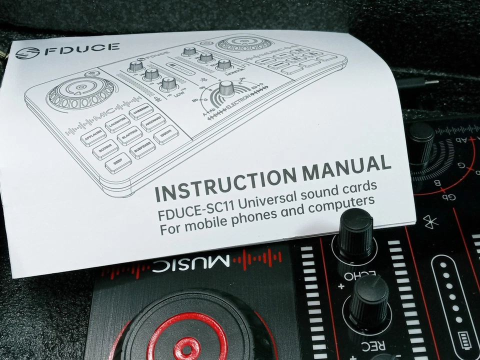 FDUCE SC11 PROFESSIONAL LIVE SOUND CARDS /Open Box New Condition - Image 3 of 4