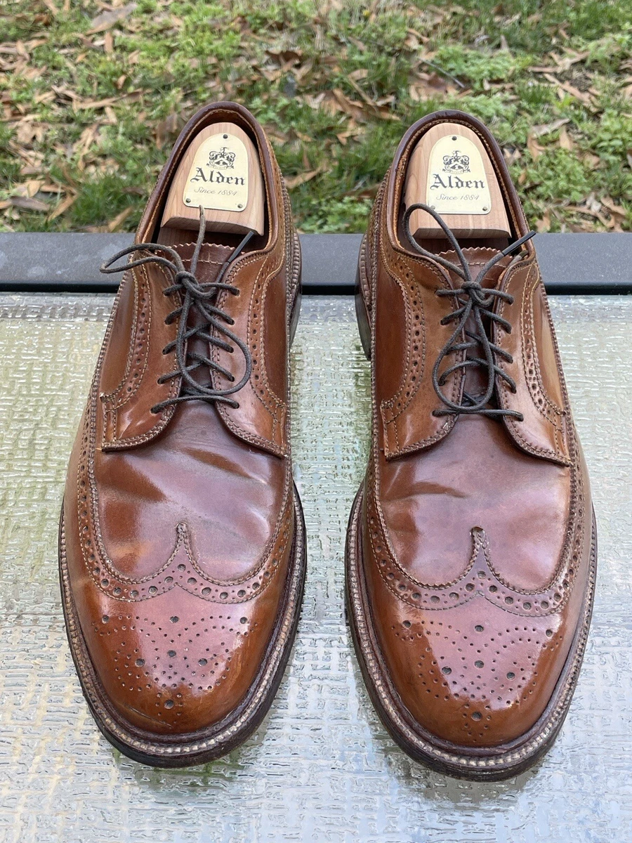 Alden whiskey shop shell cordovan