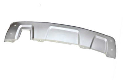 HINTEN SPOILER Stoßstange silber Für DACIA DUSTER 2010 - 2017