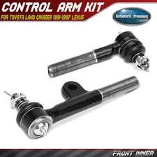 2x Front Inner Tie Rod End for Toyota Land Cruiser 1991-1997 Lexus LX450 96-97