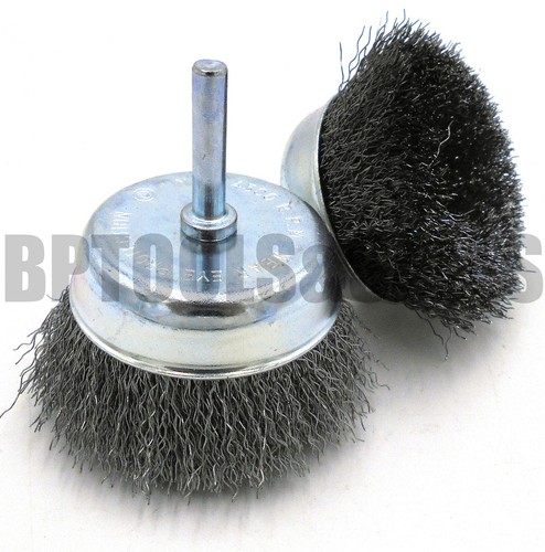 20pc Wire Wheel Brushes 3" Cup Circular Cup Steel Wire Brushes for Drills - Bild 2 von 3