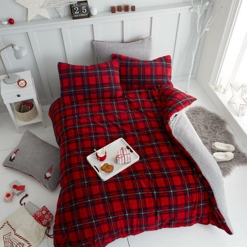 LUXURY TEDDY FLEECE DUVET COVER SET SOFT & WARM BEDDING SINGLE DOUBLE KING SIZE - Picture 71 of 74