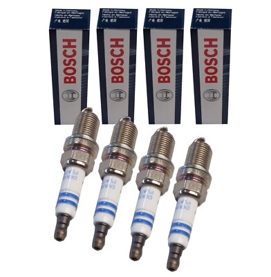 4 Stück Bosch Zündkerze ''Double Platinum'' für diverse KFZ