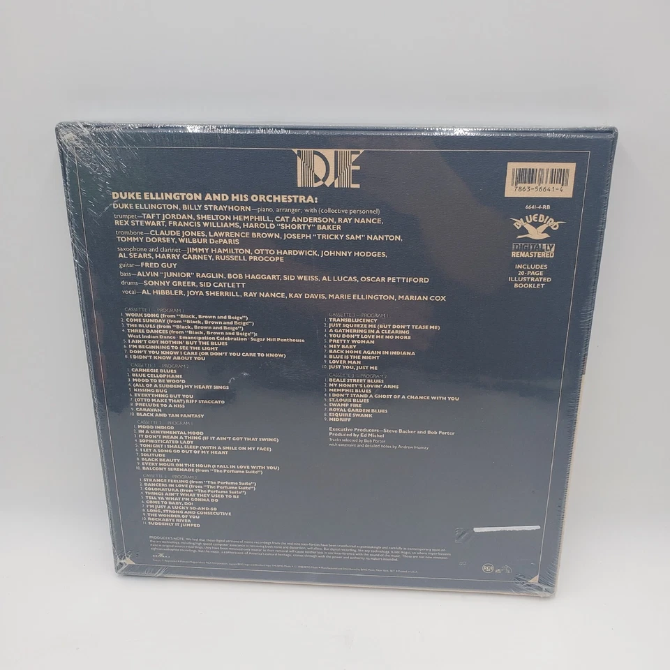 Duke Ellington: Black, Brown & Beige 3 Cassettes Box Set NEW SEALED - Image 3 of 4