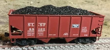 Realistic Coal Loads for Accurail 2-Bay Hopper
