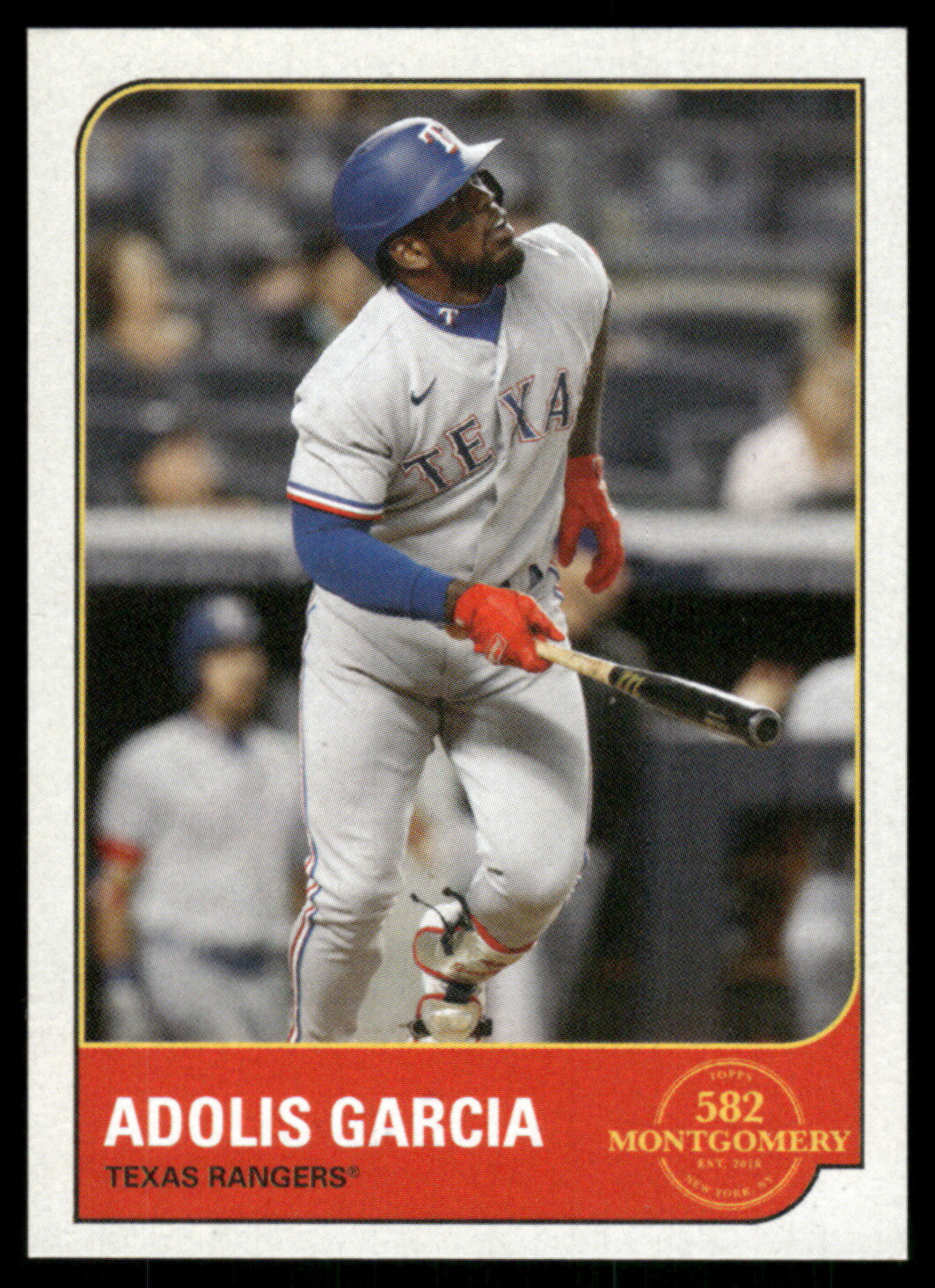 2021 Topps 582 Montgomery Club Set 1 #17 Adolis Garcia