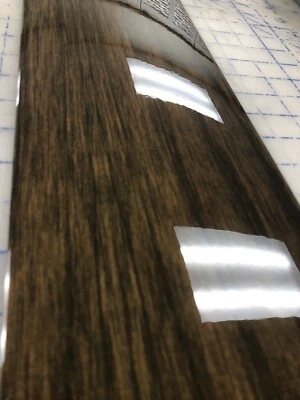 BUMWRAP DRUM COMPANY DRUM WRAP-Ludwig Walnut Cortex For 6.5”x 14" Snare