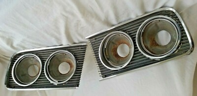 1965 Chrysler Newport Headlight Assemblies Set Of 2 2524083 2524082     - CHR510