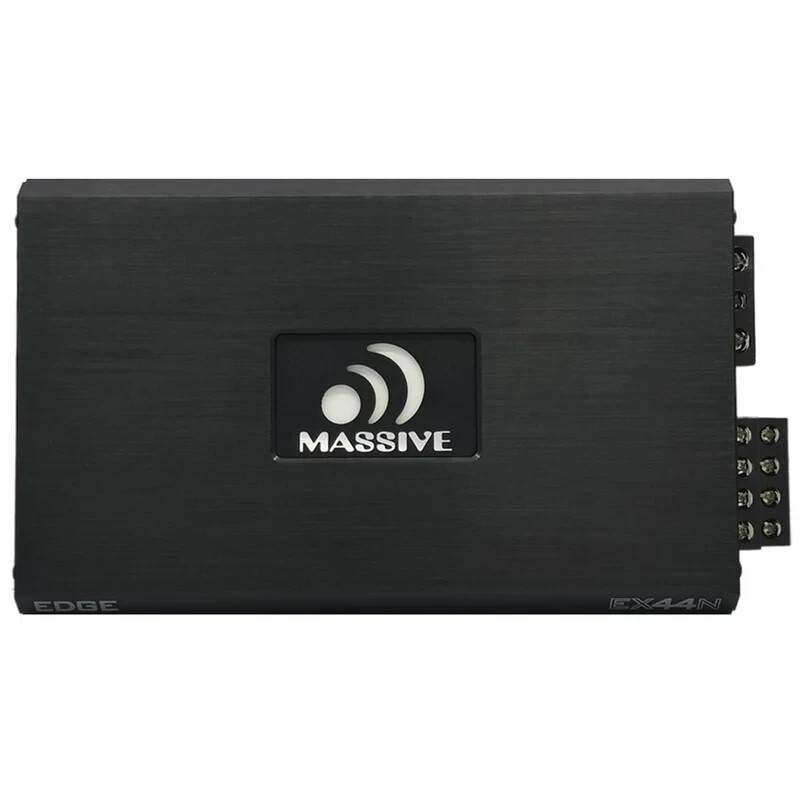 Massive Audio EX44N 4-канальный автомобильный усилитель звука мощностью 800 Вт 200 Вт RMS X 4 при 2 Ом 38590₽