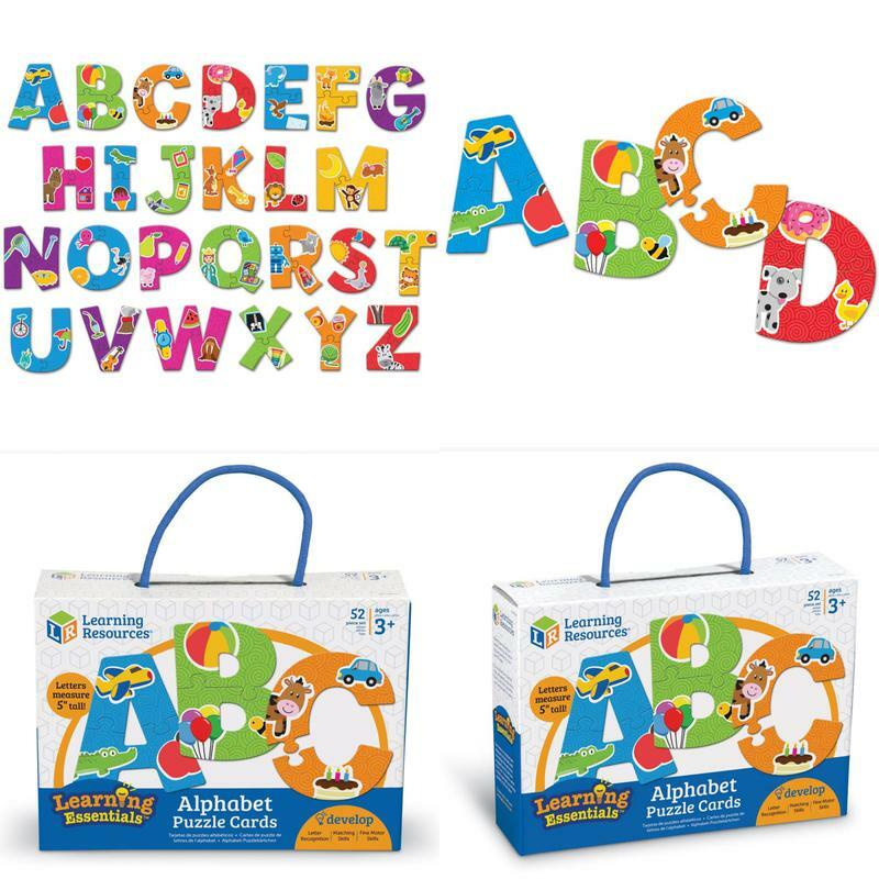 learning resources alphabet puzzle cards