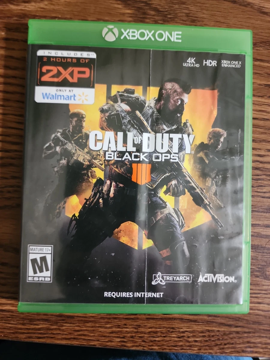 Call of Duty Black Ops IIII 4 Walmart Edition XBOX One 2018