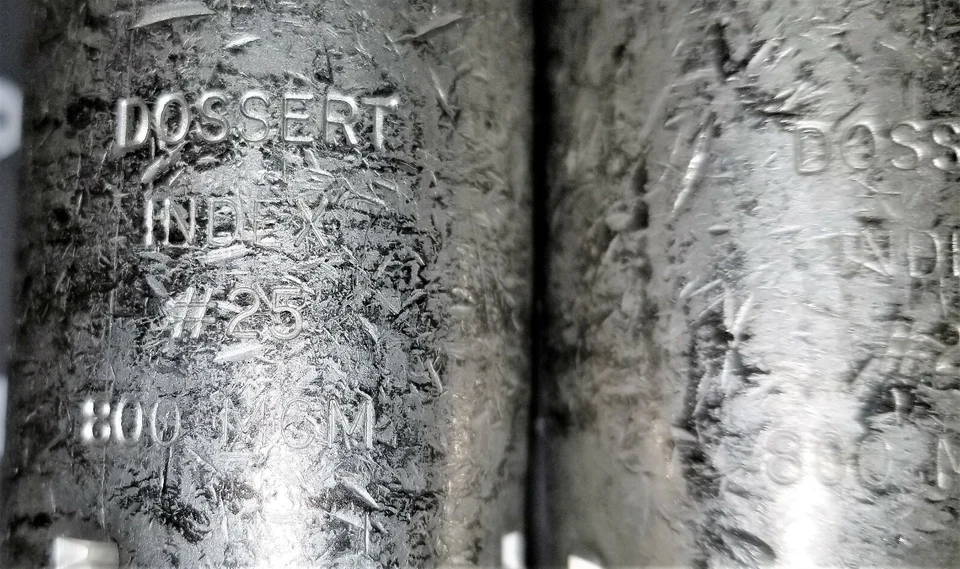 (5) 800 MCM Short Standard Barrel Copper Compression Butt Splice Connectors[C5S4 - Image 3 of 4