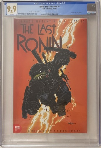 CGC Graded 9.9 TMNT: The Last Ronin #1 Eastman 1:10 Incentive Variant
