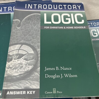 Introductory & Intermediate Logic for Christian and Home Schools 3 Books And DVD
